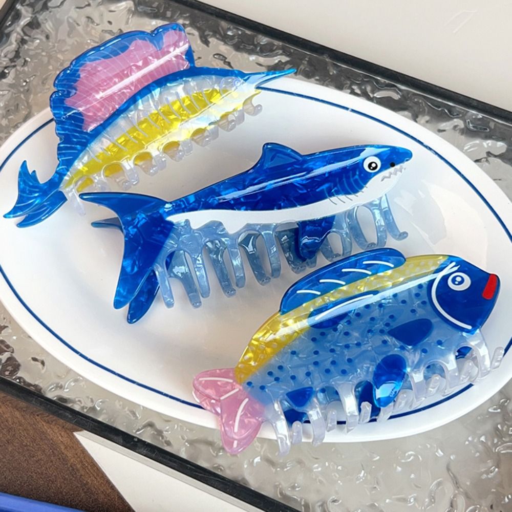 Sweet Hairpin Ocean Animal Hai - Korean Girl Lifestyle ulasan dan harga