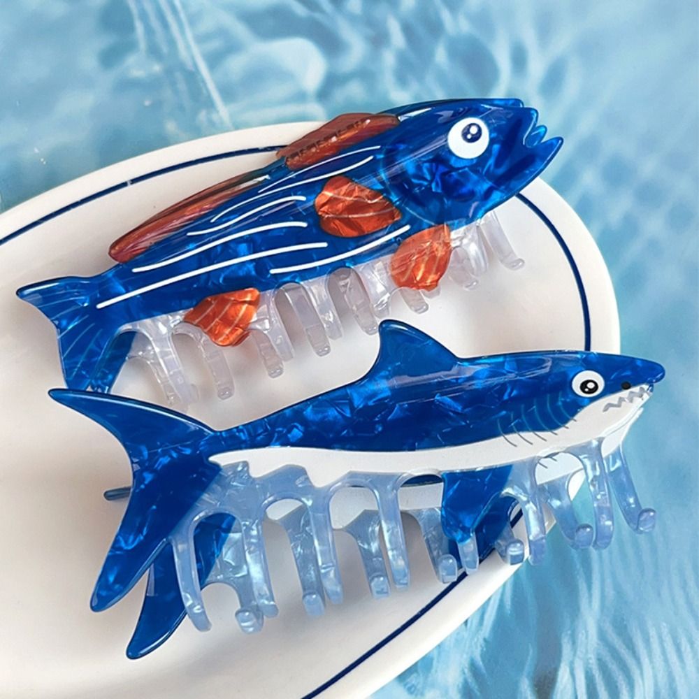Sweet Hairpin Ocean Animal Hai - Korean Girl Lifestyle ulasan dan harga