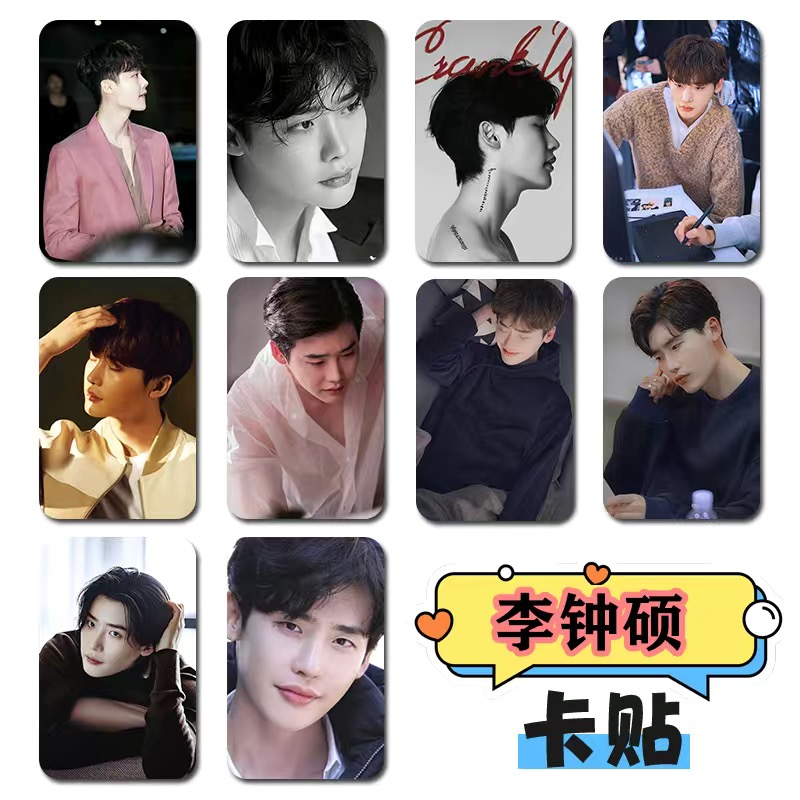 10PC/SET Korean Idol Lee Jong  - Lifestyle In Korean ulasan dan harga