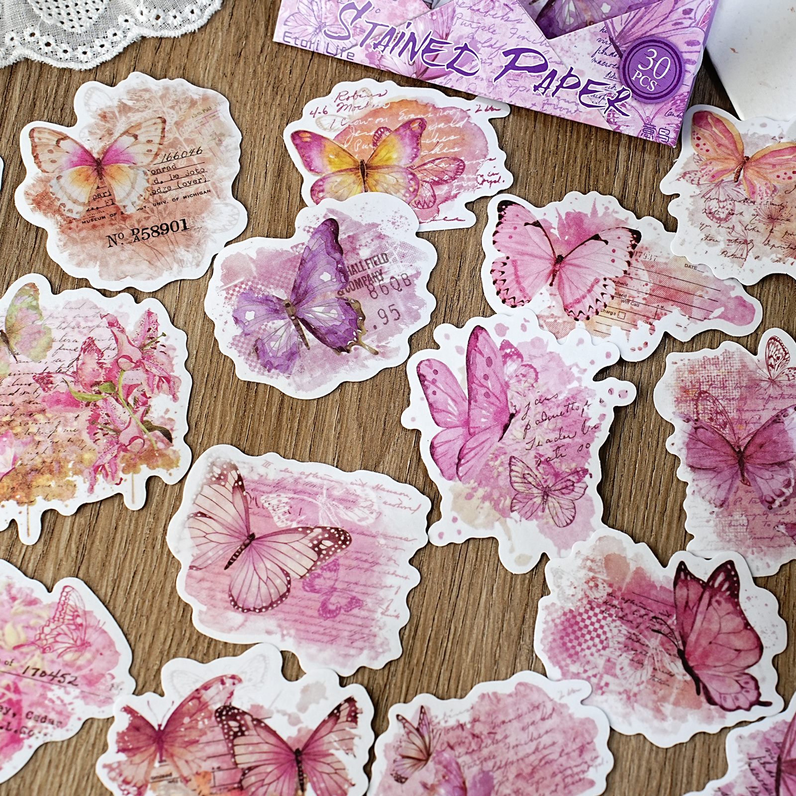 Etori Life Pink Watercolor But - Lifestyle In Korean ulasan dan harga