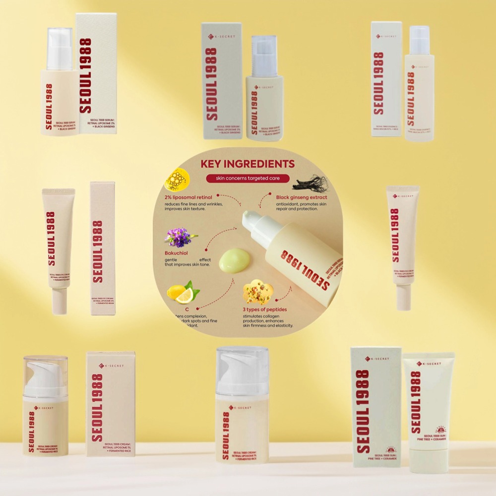 Korean Seoul 1988 Set Retinol  - Korean Skincare Routine ulasan dan harga