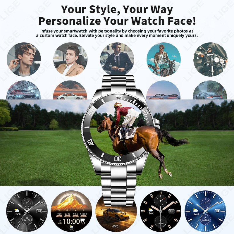 LIGE New Style Luxury Smart Wa - Korean Luxury Lifestyle ulasan dan harga