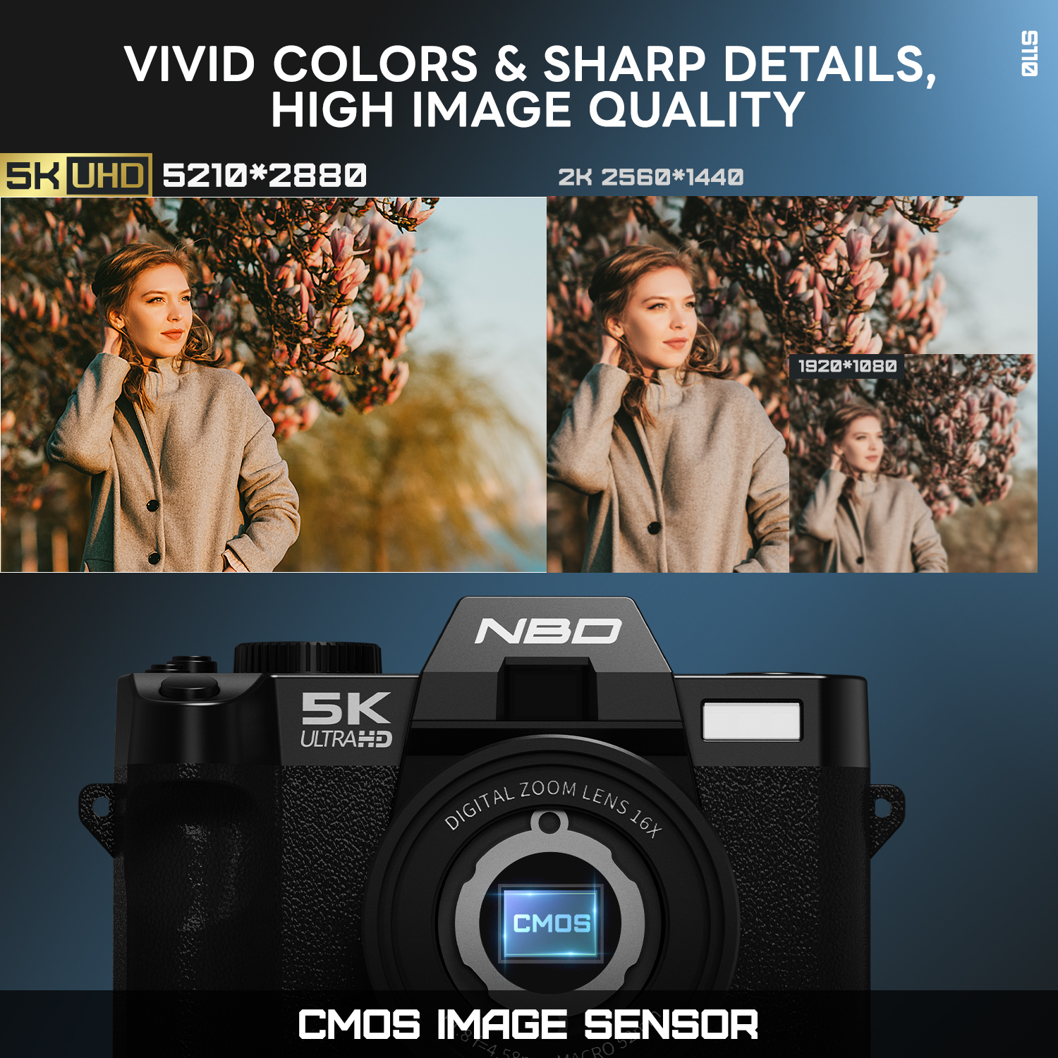 NBD 5K&48MP Digital Cameras Ph - Korean Lifestyle Vlog ulasan dan harga