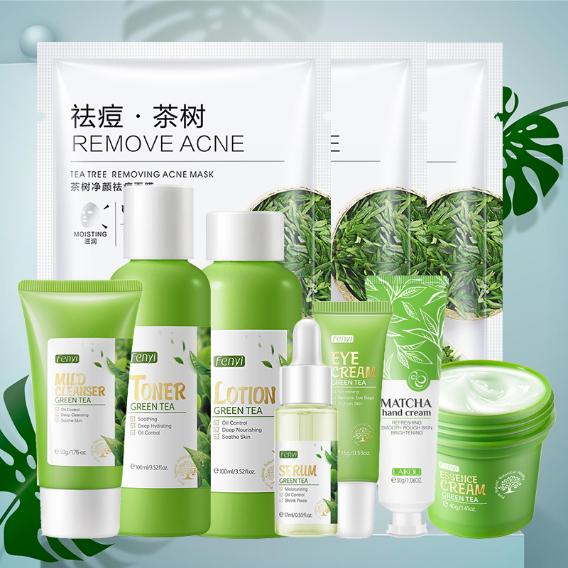 Facial Products Kit Sakura / G - Korean Skincare Routine ulasan dan harga