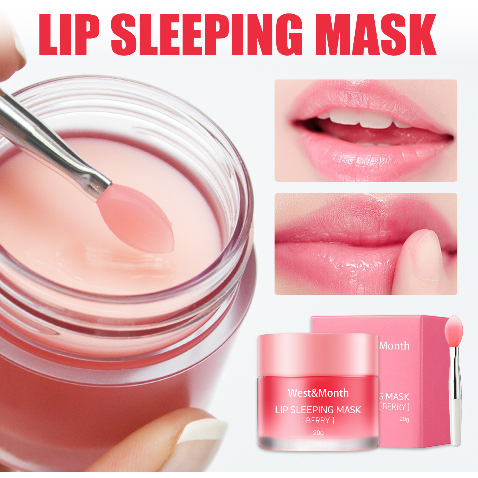 Sleeping Lip Mask Anti-Chapped - Korean Skincare Routine ulasan dan harga
