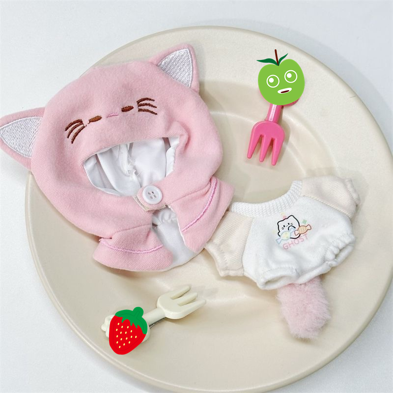 10cm Cotton Doll Cat Ears With - Korean Girl Lifestyle ulasan dan harga